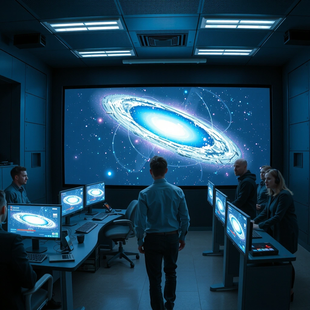 Contacto con ResenLemp Studios en ambiente galáctico