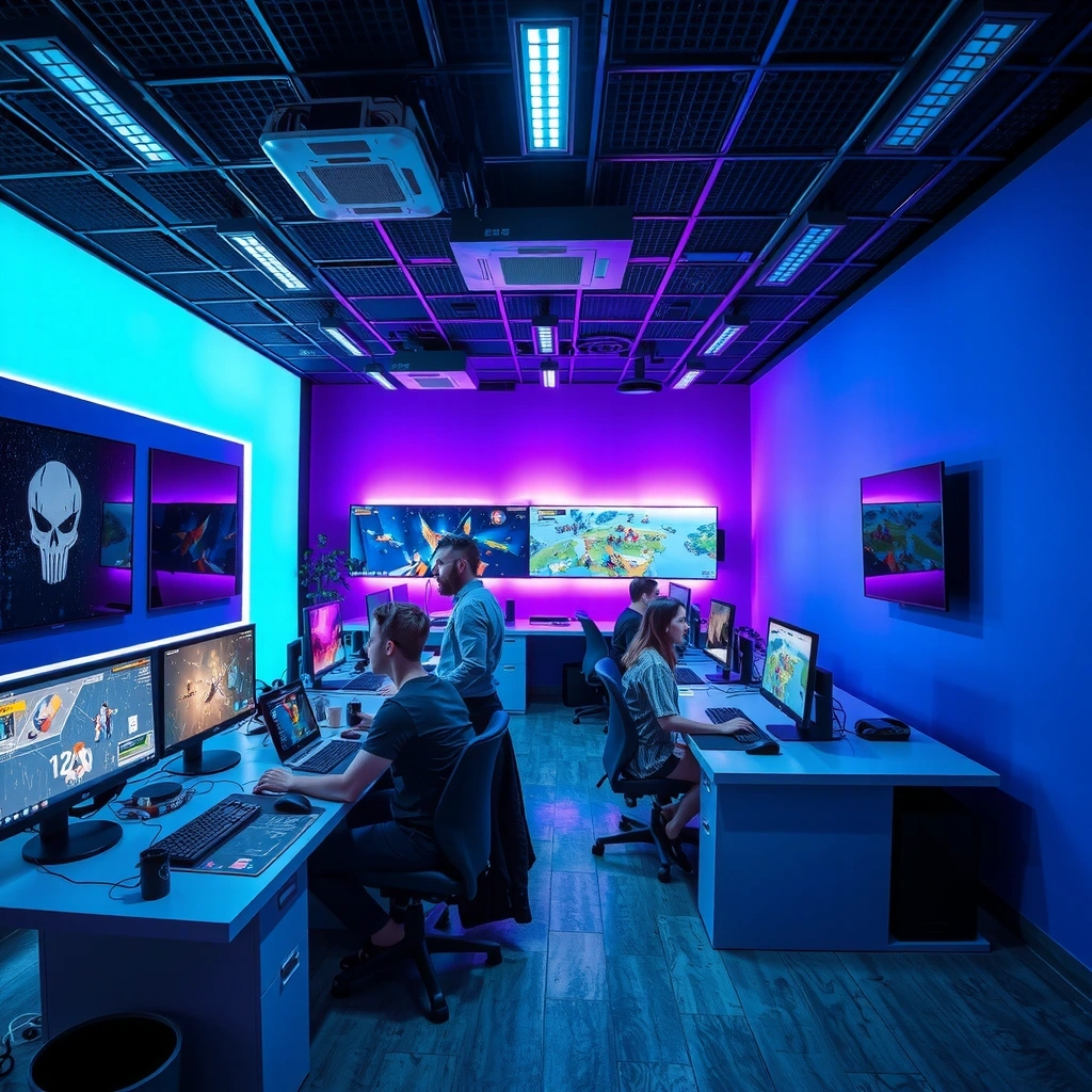 Vista general del estudio ResenLemp Studios